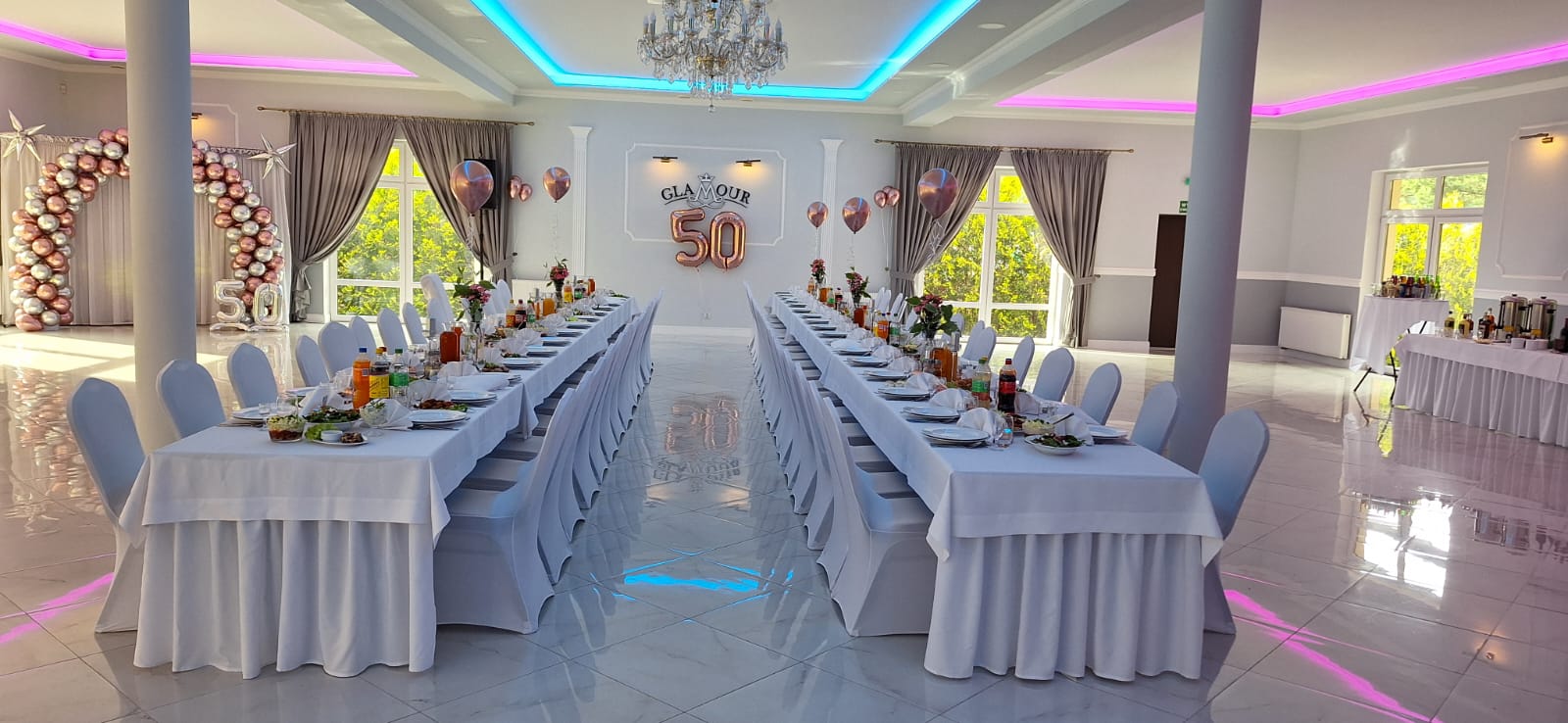 Sala Glamour Chroboty - przyjęcie 27, dekoracje weselne