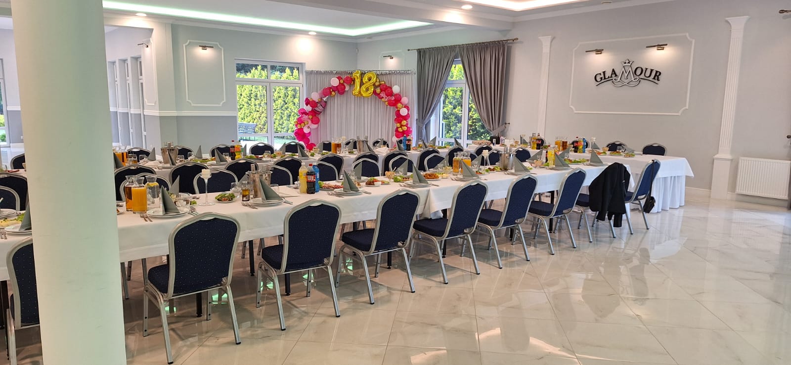 Sala Weselno-Bankietowa Glamour w Chrobotach - przyjęcie 36, atmosfera luksusu i elegancji