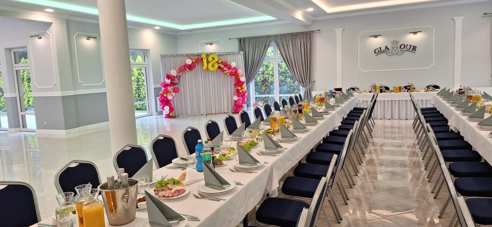 Sala Bankietowa Glamour - przyjęcie 28, atmosfera glamour